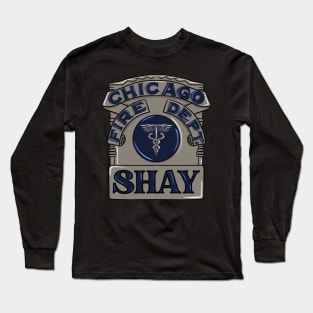 Leslie Shay | Chicago Fire Badge Long Sleeve T-Shirt